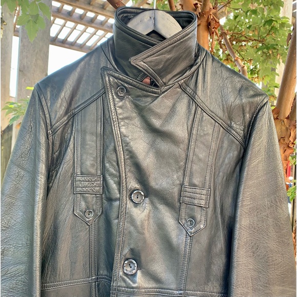 Vintage 70s Disco Craft of Canada Leather Jacket - Picture 7 of 16